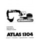 Atlas 1304 R Serie 135 Parts Manual